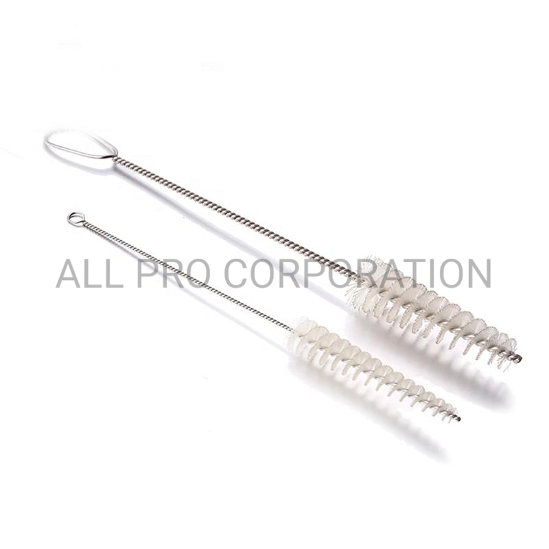 Lab Use PS Tube Test Tube Brush Nylon Cleaning Brush