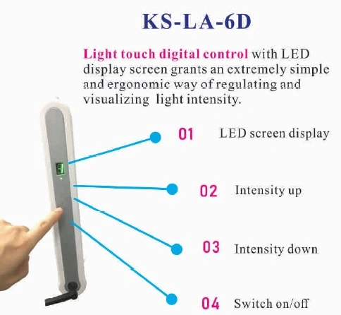 Voyant LED Easywell chirurgical Ks-La-6D Tableau Type de pince pour opération chirurgicale médicale