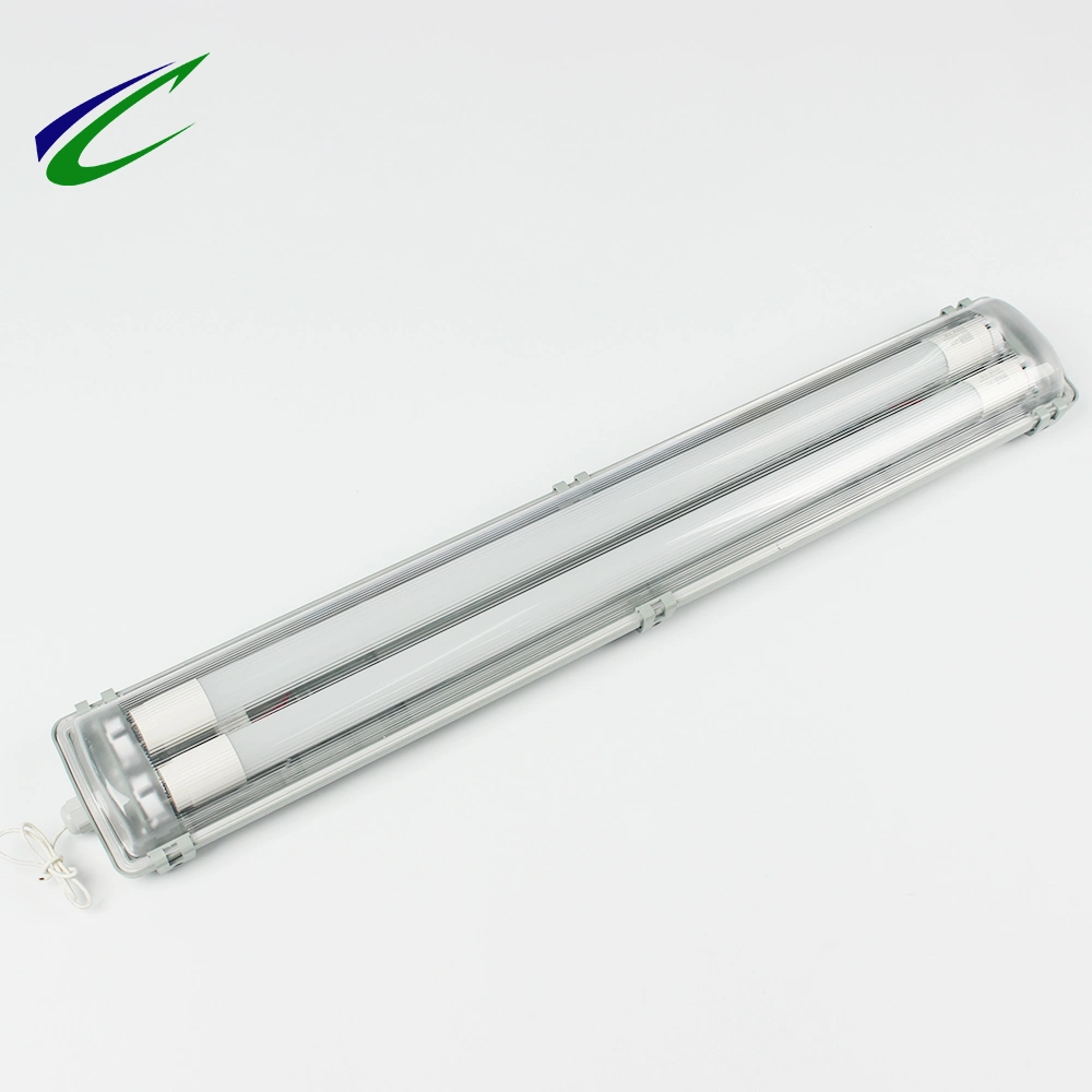 Outdoor LED Light Tri-Proof Light 2X36W Double LED Tube Fluorescent Lamp