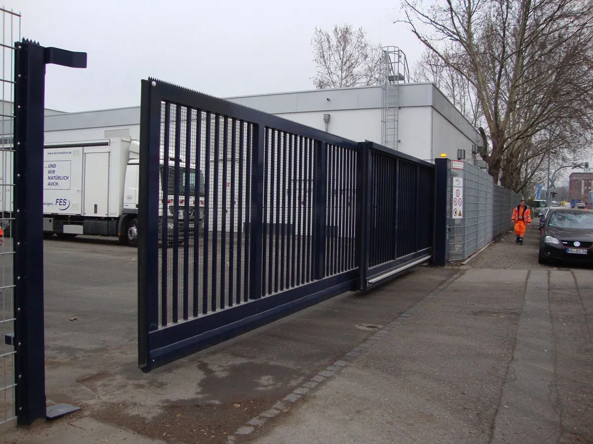 High Reputation Practical Metal Decorative Aluminum Sliding Gate