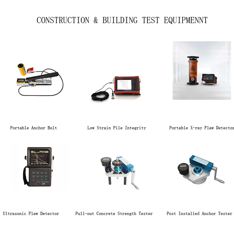 Four Channel Ultrasonic Detector Ultrasonic Detect Machine Pit-U96 Construction Equipment