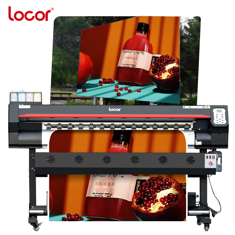 Locor Easyjet 1,6m/1,8m impresión de sublimación de impresoras de gran formato Eco Solvent Impresora de plotter