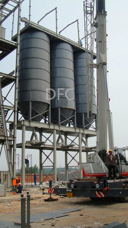 Mine Fly Ash Welded Cement Steel Silo Feed Bulk Powder