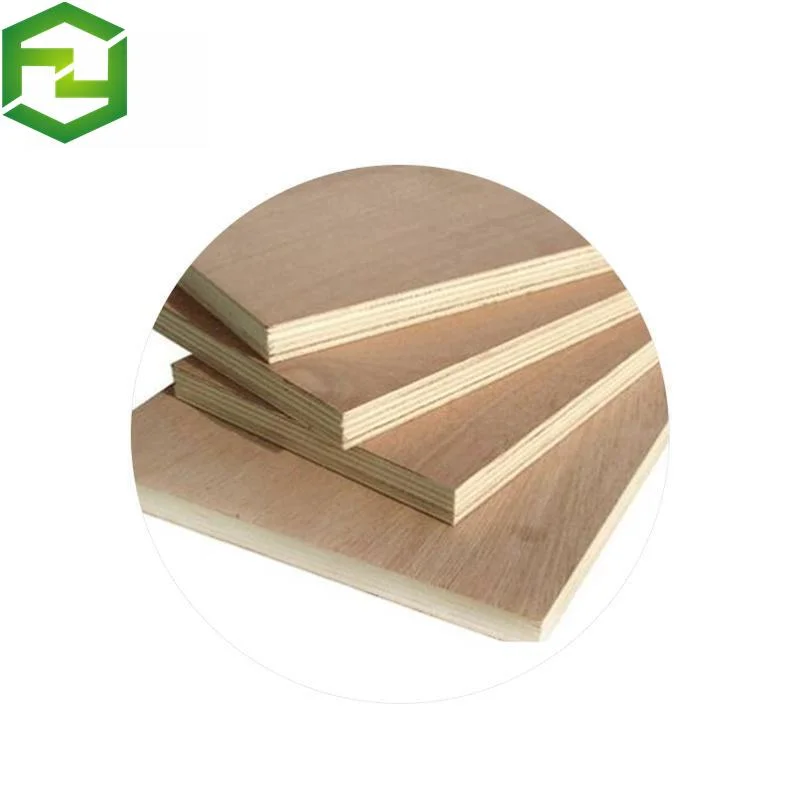 Nuevo diseño de hoja de madera contrachapada Premium de la chapa de madera de álamo de la Core para la construcción con precio favorable