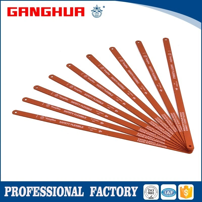 Painted Single Color High Carbon Steel Super Flexible Hand Hacksaw Blade