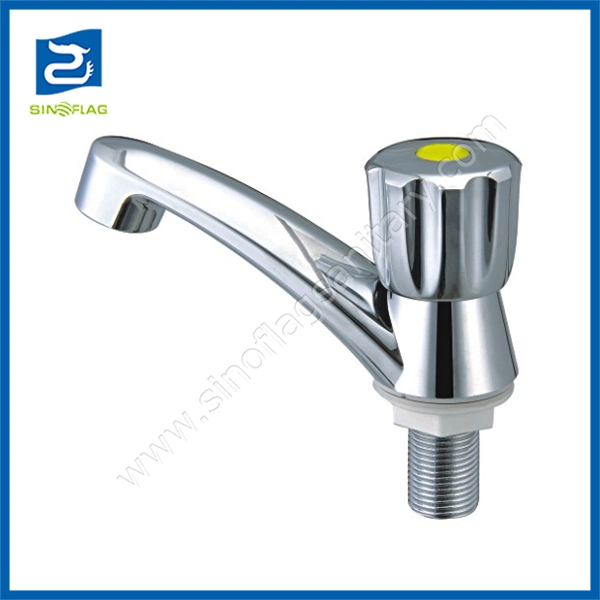 Cheap Chromed ABS Basin Faucet for Only Cold Water