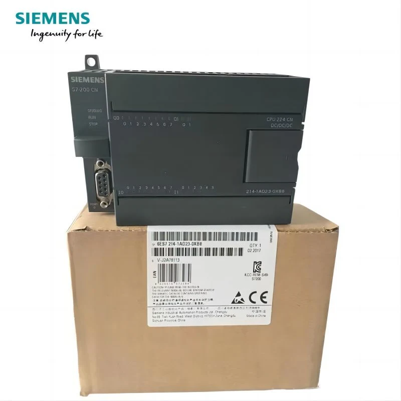Siemens Programmable Controller S7-200 Cn CPU 224XP Compact Device Electrical Switch Device Compact CPU New Original 6es7214-2ad23-0xb8 PLC