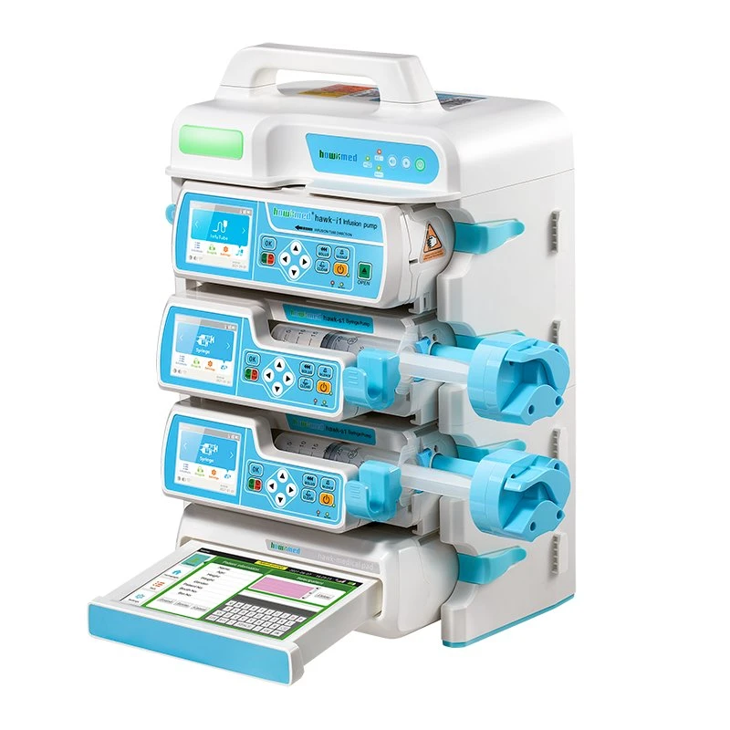 Compact & Stackable Infusion Pump with Ce