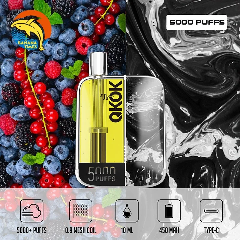 Manufacturer Jelly Box Fruit Flavor Vape E Cigarette 5000puffs Disposable/Chargeable Vape Pen