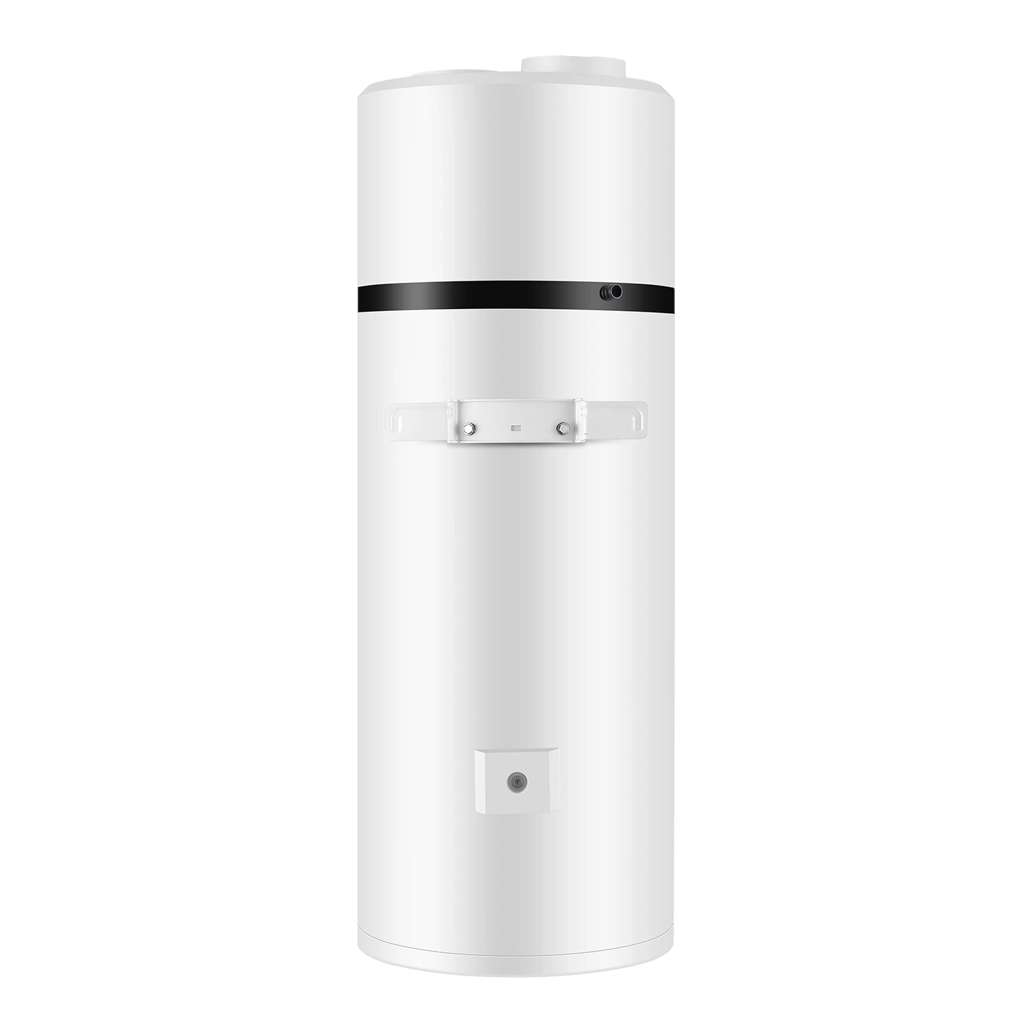 China Cheap Top Part Outes Compact Design Enamel Inner Tank Domestic Heating Hot Water All in One Air Source Heat Pump Water Heater with R134A Refrigerant