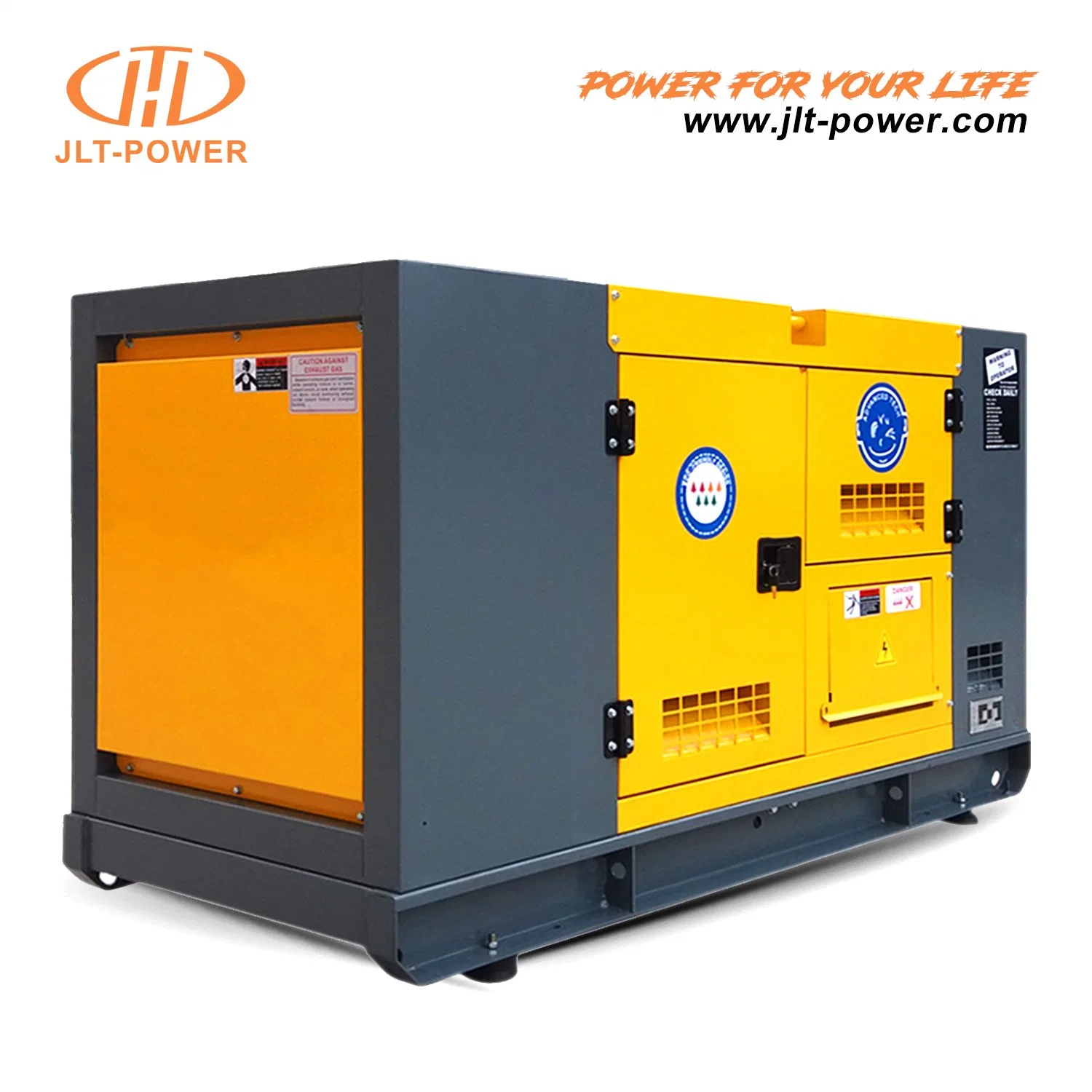 JLT power 24kw 30kVA silencioso gerador a diesel com motor Yangdong