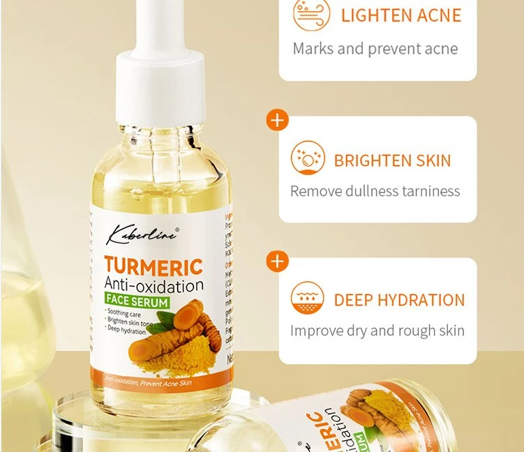 تصنيع المعدات الأصلية (OEM) ملصق خاص من نوع Natural Moisturizing Whiting Face Serum