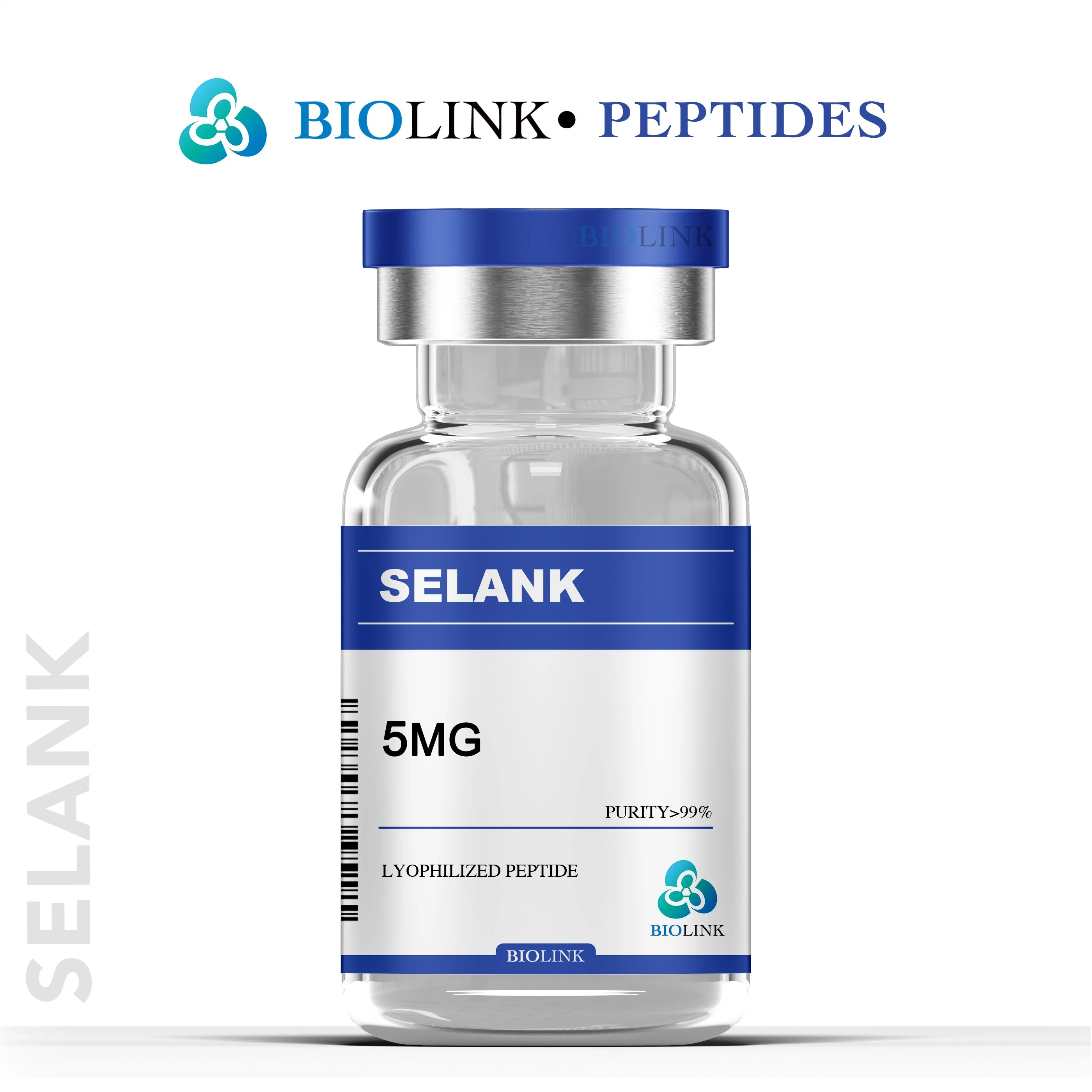 Kostenlose Probenprüfung 3rd Janoshik HPLC lyophilisierte Peptide Selank Europe Wholesales CAS: 129954-34-3