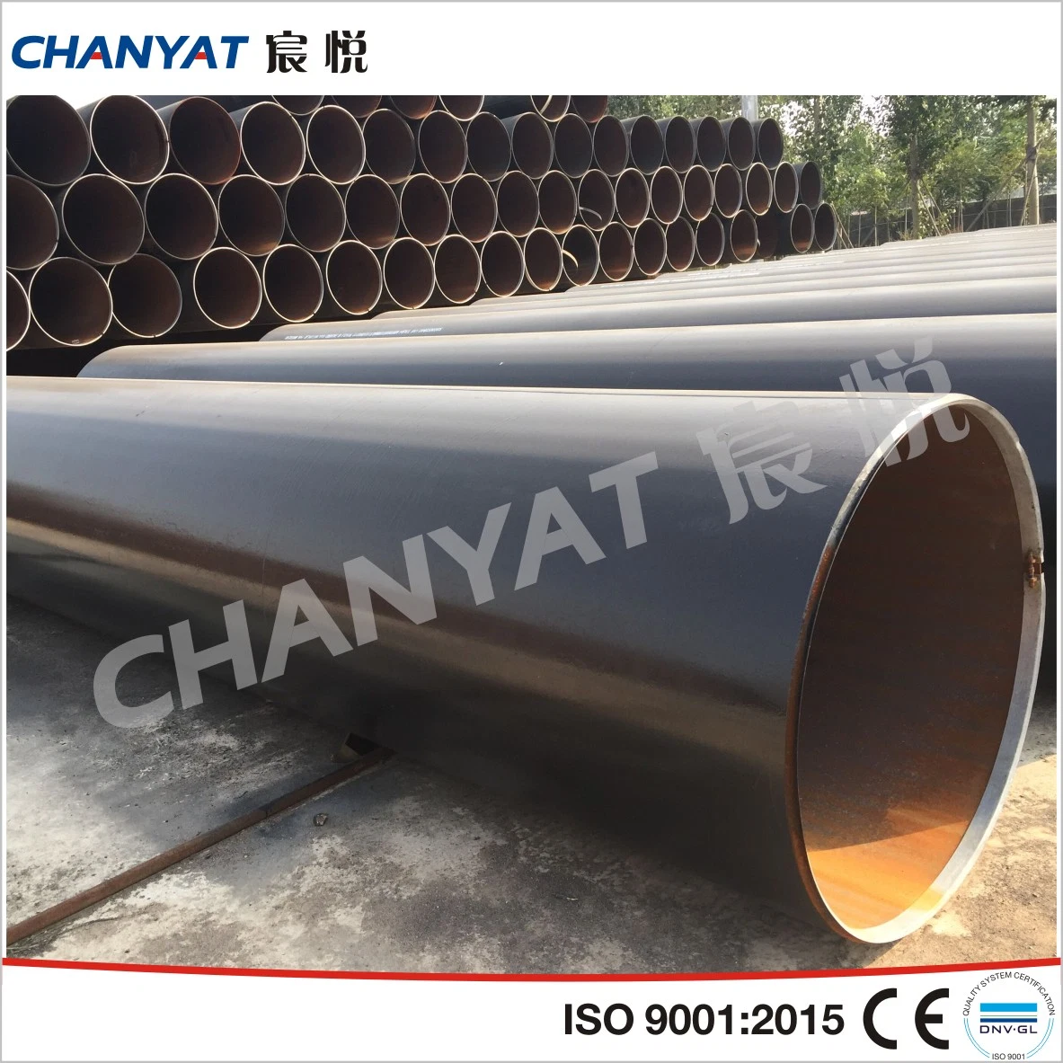 Line Steel Welded Pipe API 5L (GrB, GrBN, X52)