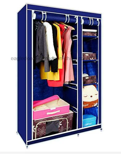 Wardrobe Closet Large Simple Wardrobewardrobe Cabinets Simple Folding Reinforcement Receive Stowed Clothes Store Content Ark (FW-25)