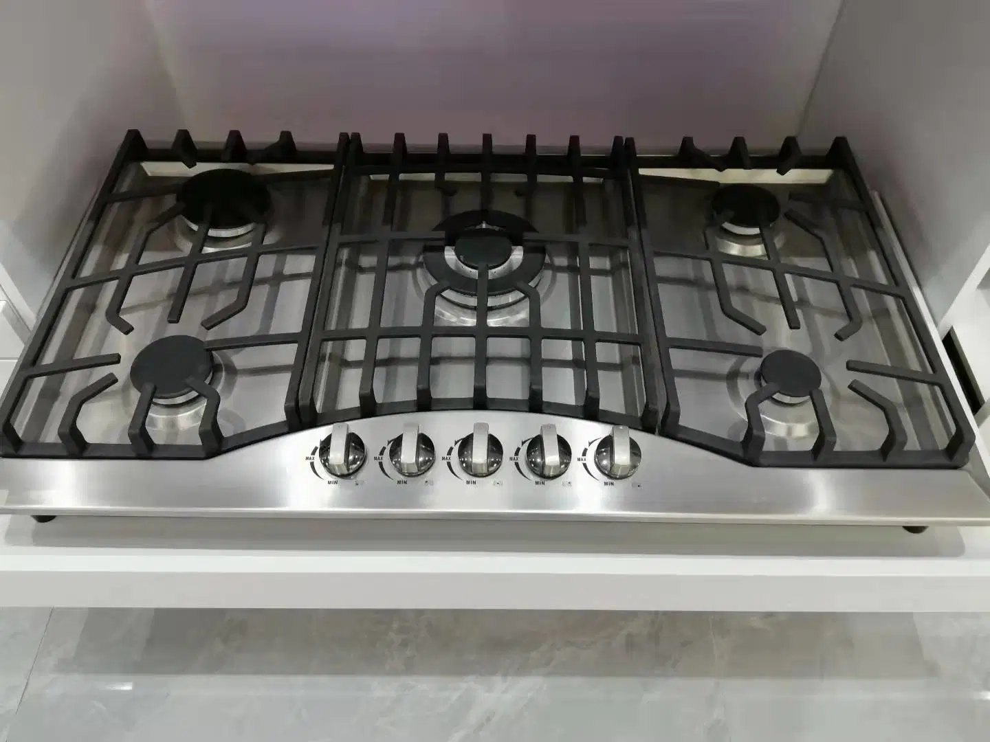 Commercial Kitchen Equipment Stainless Steel Europe Cooker 5 Burner Gas Stove Burners Gas Range