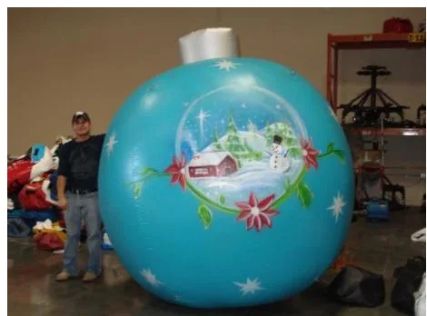 2023 nueva publicidad de la burbuja hinchable gigante decoración Globo de Nieve