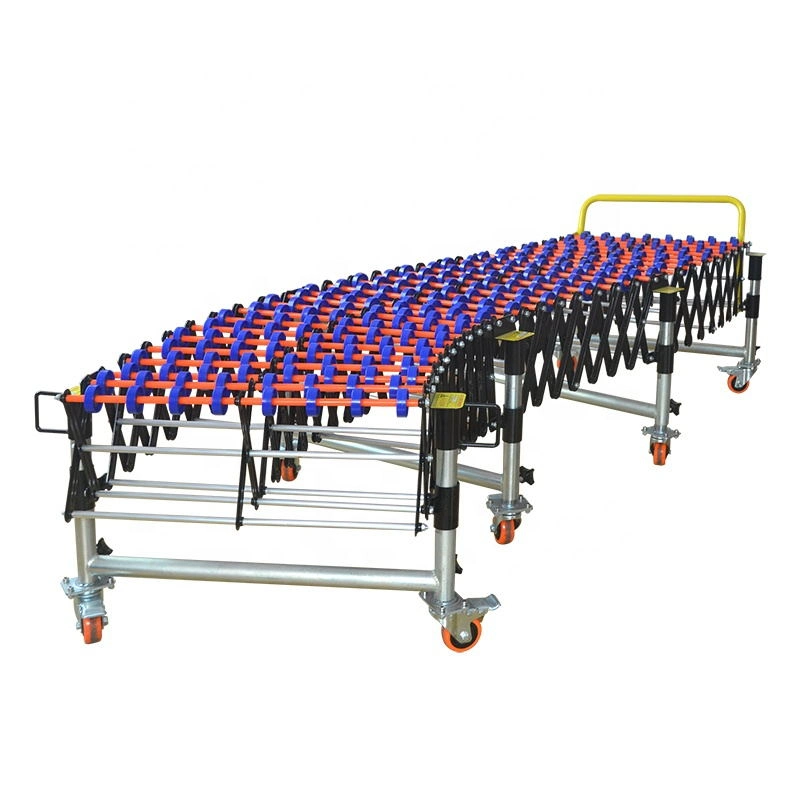 Adjustable Height Movable Ore Rubber Belt Conveyor for Truck Loading