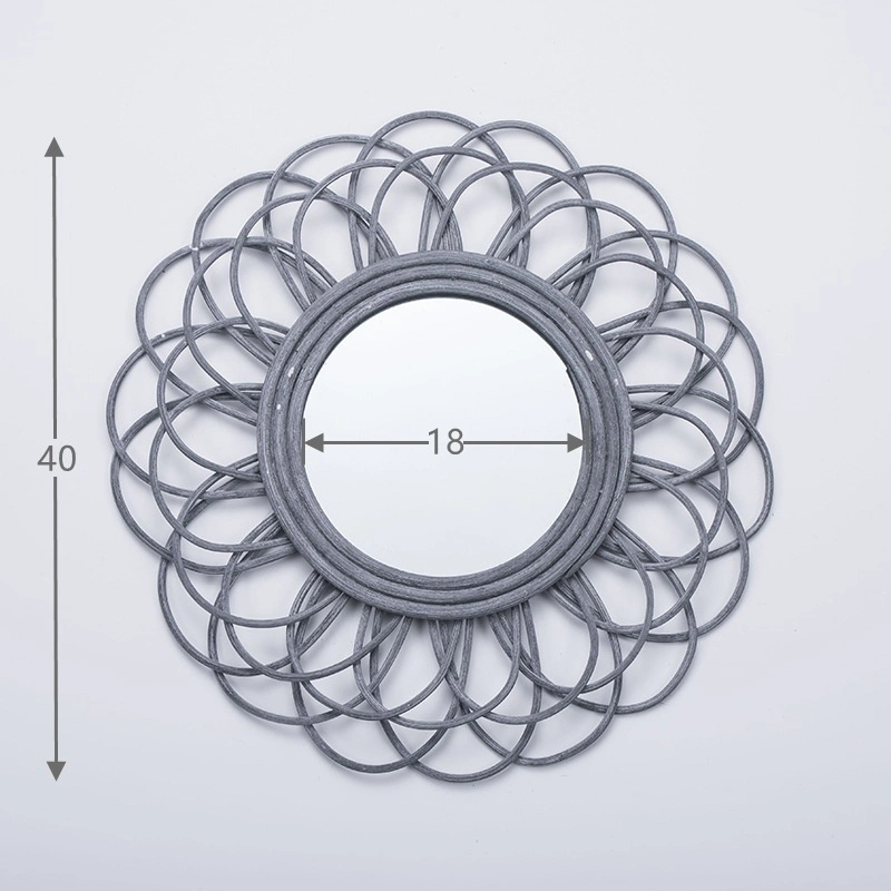 Grossista Sun Flower Decorativo espelho decoração parede espelho suspenso