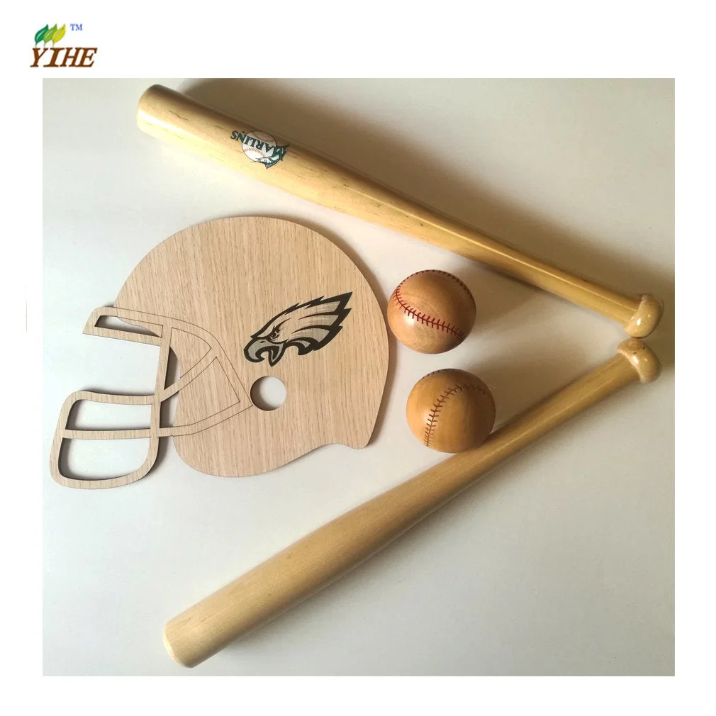 Regalo de béisbol de madera fabricado por un fabricante profesional de productos de madera