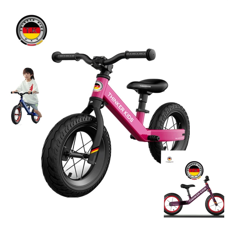 No Pedal Puzzle Multiple Colour High-Carbon Steel 12inch Balance Children Sports Bike