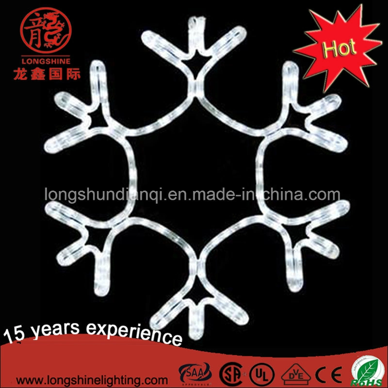 Waterproof LED Snowflake Christmas Lights for Plam Tree Decoration Outdoor