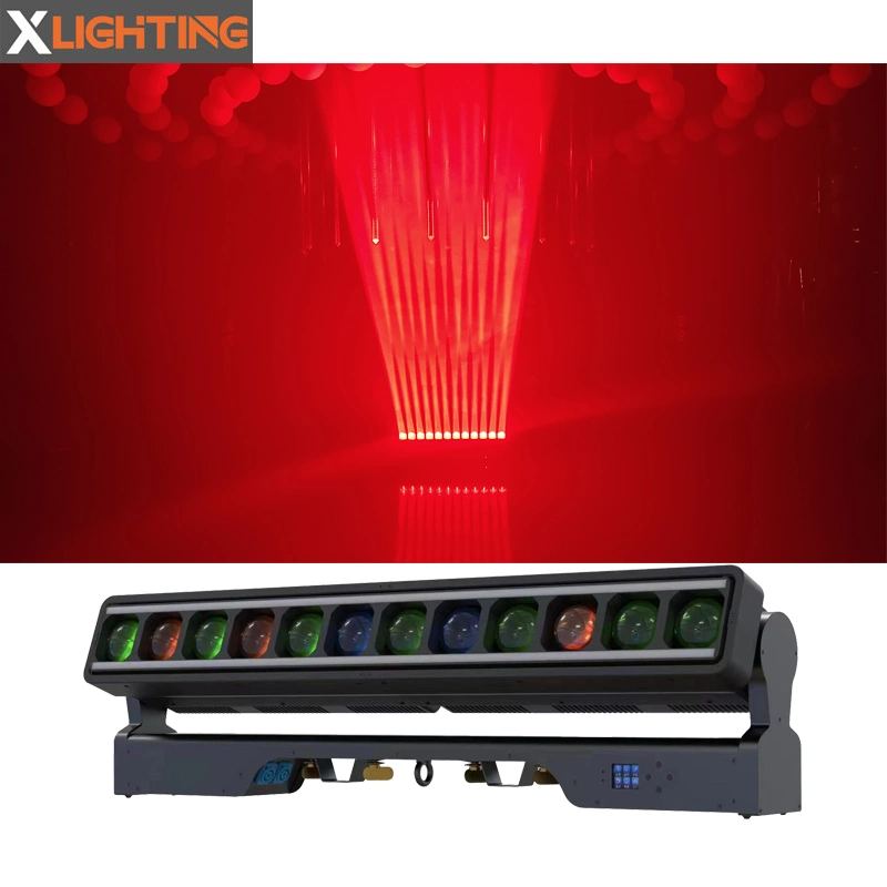 12X40W RGBW 4in1 LEDs 144PCS RGB LEDs LED Moving Bar with Zoom