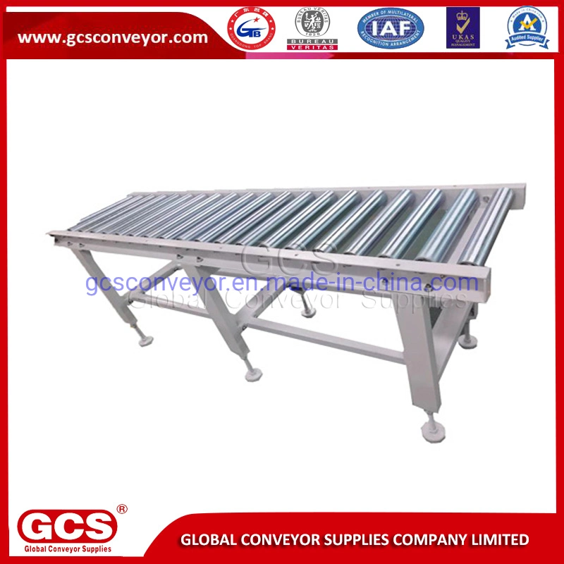 Steel Skate Roller Track Heavy Loading Roller Conveyor Heavy Wheel Conveyor