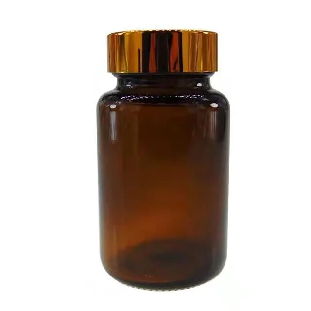 250ml Amber Dual Capsule Empty Pharmaceutical Glass Bottle