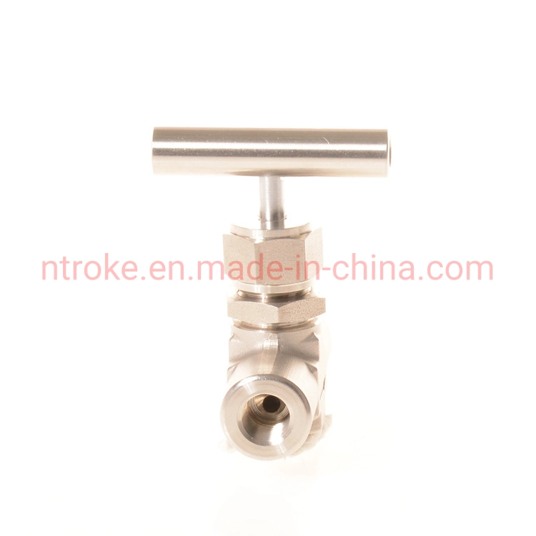 Stainless Steel NPT Female Thread Integral Bonnet Needle Valve 5000psi