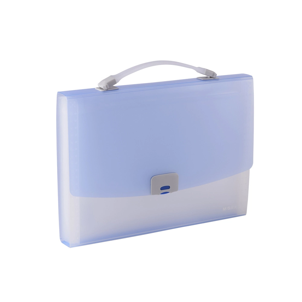 Custom Presentation Hard Cover A4 Size Document Bag File Organizer Hanging Plastic Expanding File Folder