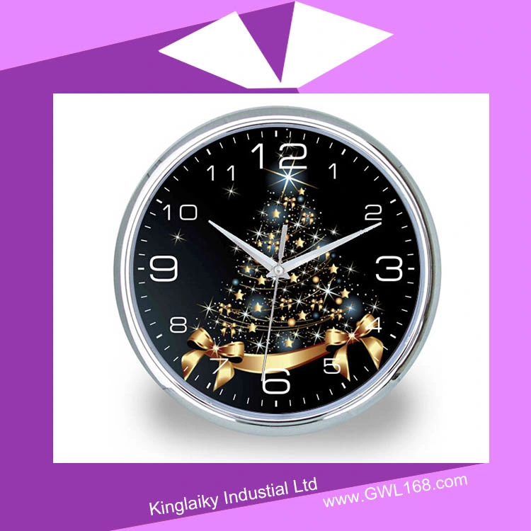 Customized Steel Wall Clock in Roman Numeral PC-002