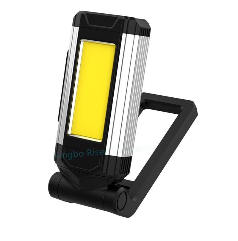 Folding COB LED Car Work Lights with Rechargeable Battery