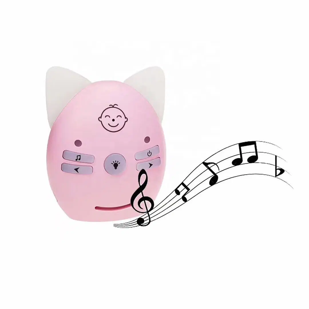 Portable Sensitive Transmission LED Night Light Wireless Digital Audio Baby Monitor Sleeping Music Two Way Talk Voice 2.4GHz