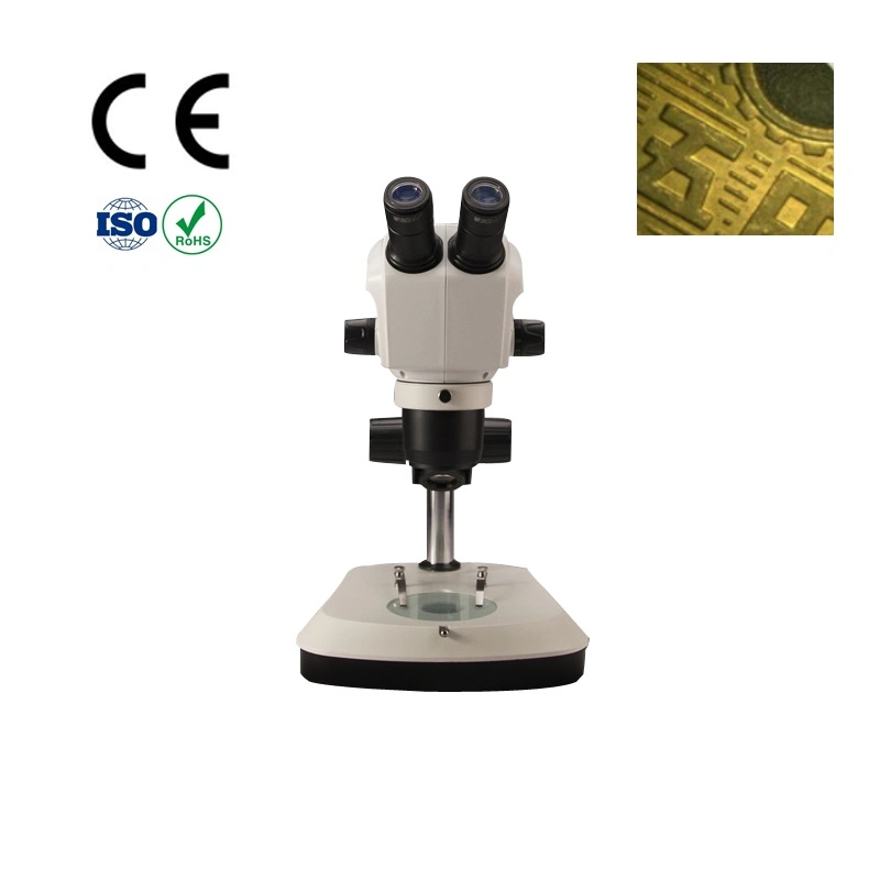 Binocular Stereo Zoom Microscope for 4X-300X (with options)