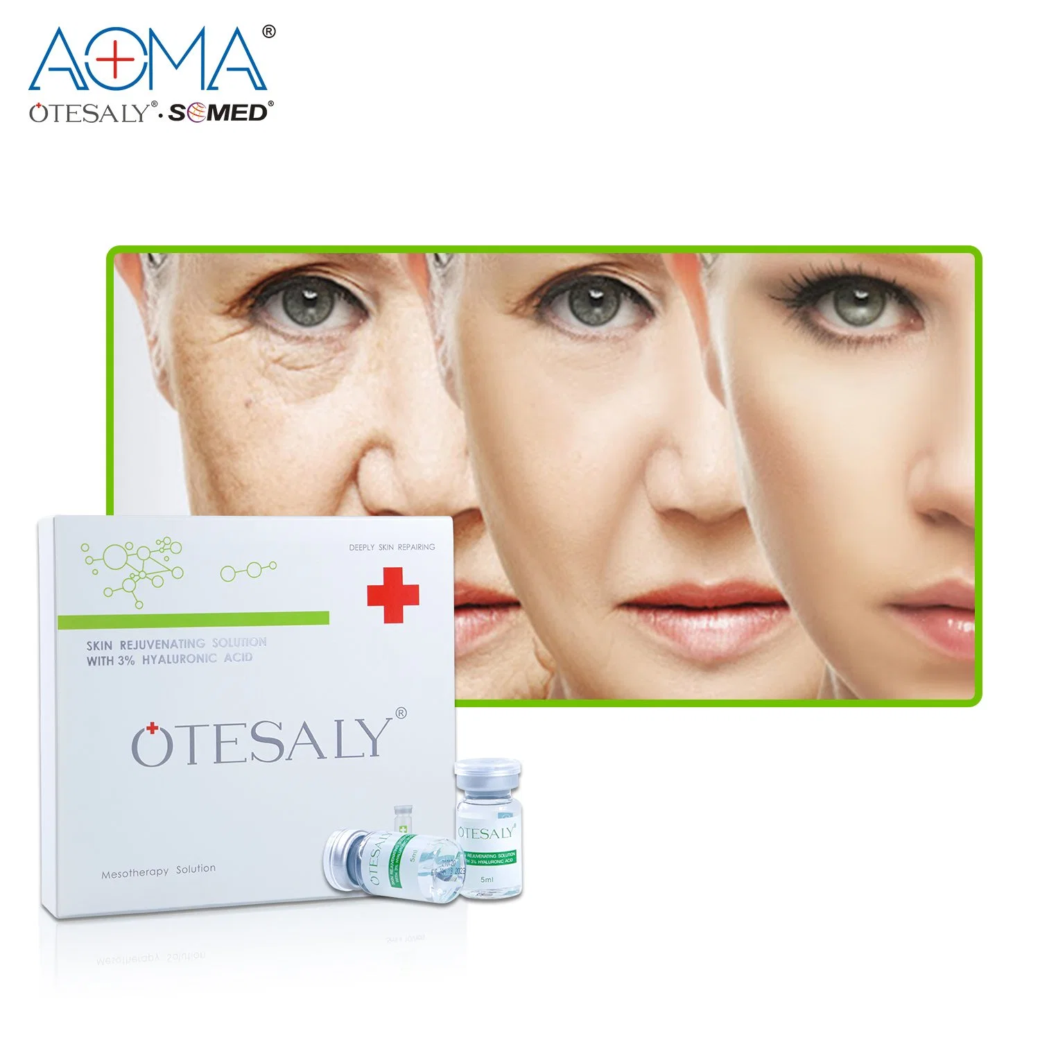 Wholesale/Supplier Otesaly Price Skin Rejuvenation with 3%Ha Dry Skin Anti Aging Skin Care Mesotherapy Solution