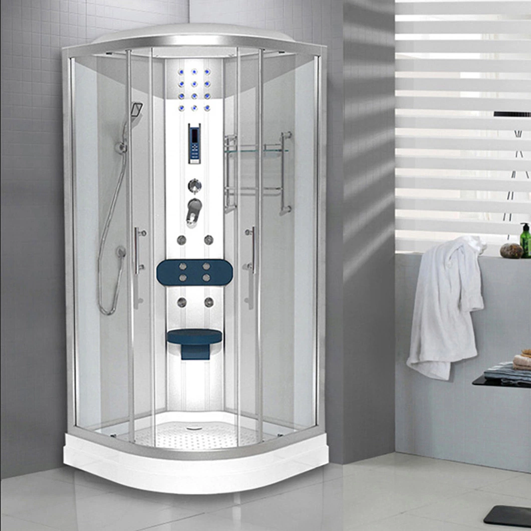 Qian Yan Frame Shower Room China Fixed Integrated Shower Cabin Manufacturing Sample Available Not Easy Fall off Smart Overall Shower Enclosure