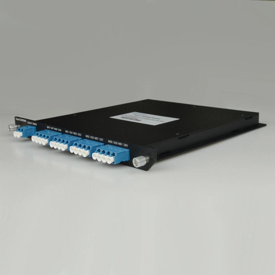 1u 19" Rack Mount 4 8 16 18 Channel CWDM Mux Demux Multiplexer 1271nm-1611nm Dual Fiber LC