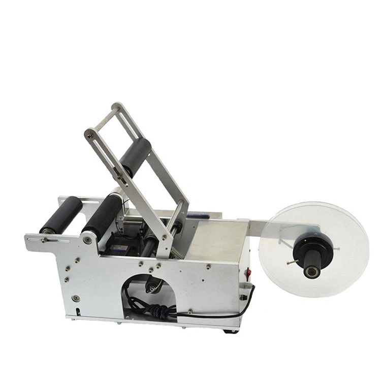 Factory Price Semi-Automatic Labeling Machine for Round Bottle Cans and Beverage Bottle