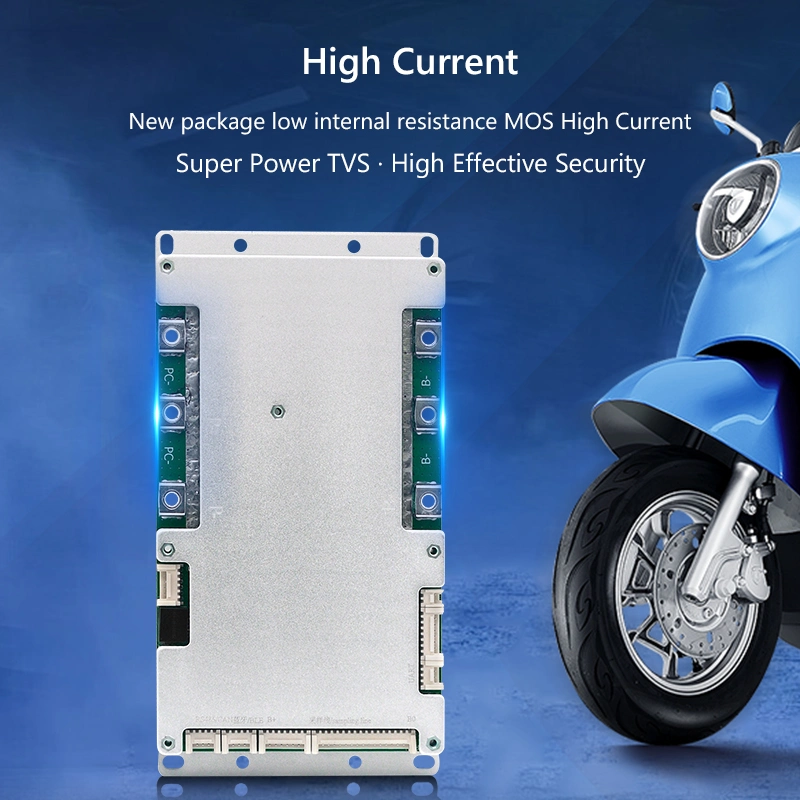 TDT Smart BMS Lithium-Batterie-Schutzplatine 3,7V Li-Ion 24s 84V 60A BMS für Lithium-Ionen-Akku mit voll Kommunikation BT 4 NTC RS485 CAN UART-Summer