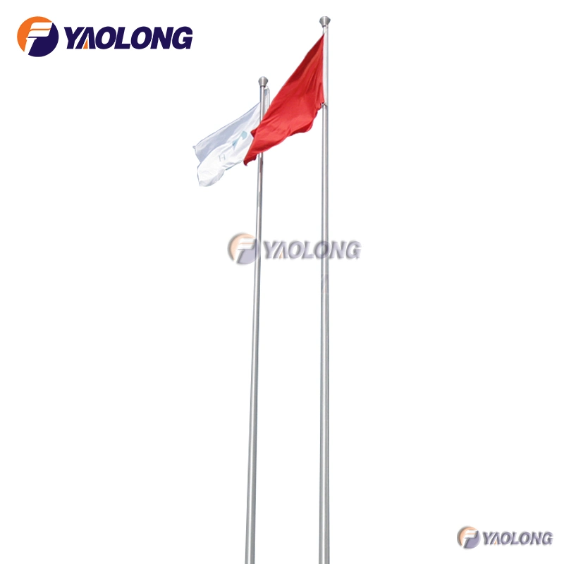 SUS 304 12m Corrosion Resistant Electric Operated Flag Pole