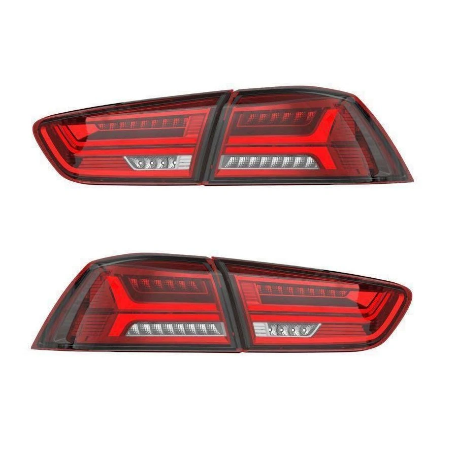 High quality/High cost performance  Factoryled Modified Taillights Rear Tail Lamp Evo X 2008-2017 Sequential Indicator Tail Light for Mitsubishi Lancer