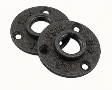 Holes Floor Flange with Casting Process for Pipe Fittings DN20