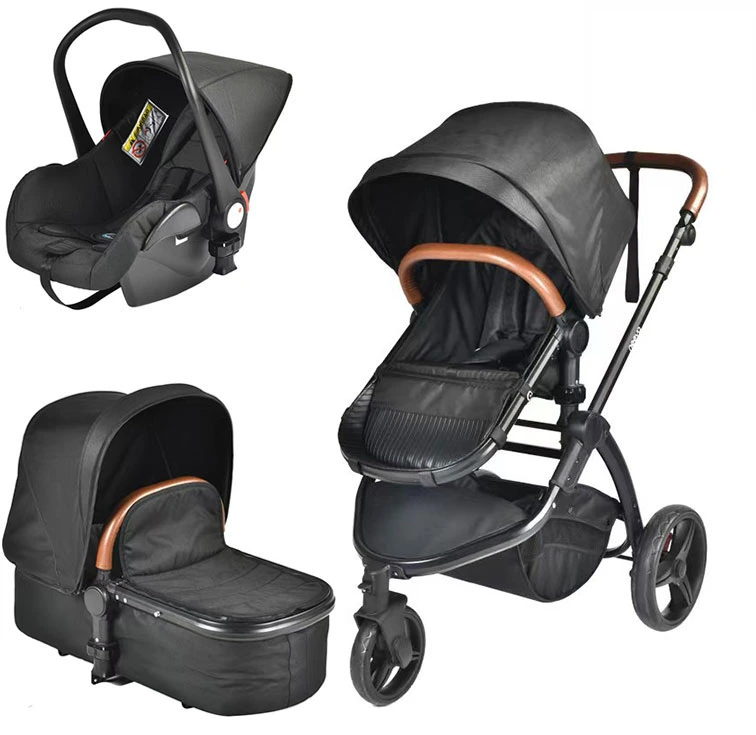 OEM Chine Fabricant Hot sale chariot de luxe léger poussette Poussette bébé Joggy enfant 3 en 1 3 roues