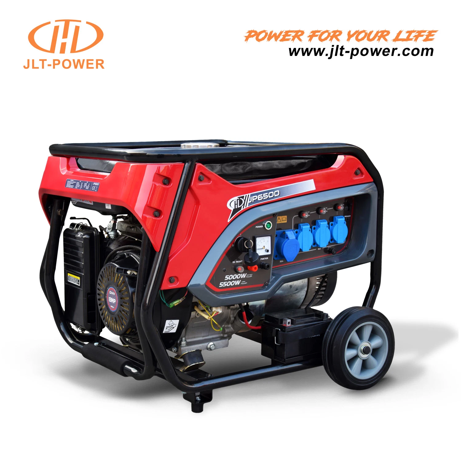 New Design 5000watts Electric Start Single Phase Home Emergency Small Gas Power Portable Gasoline Generator for Sale