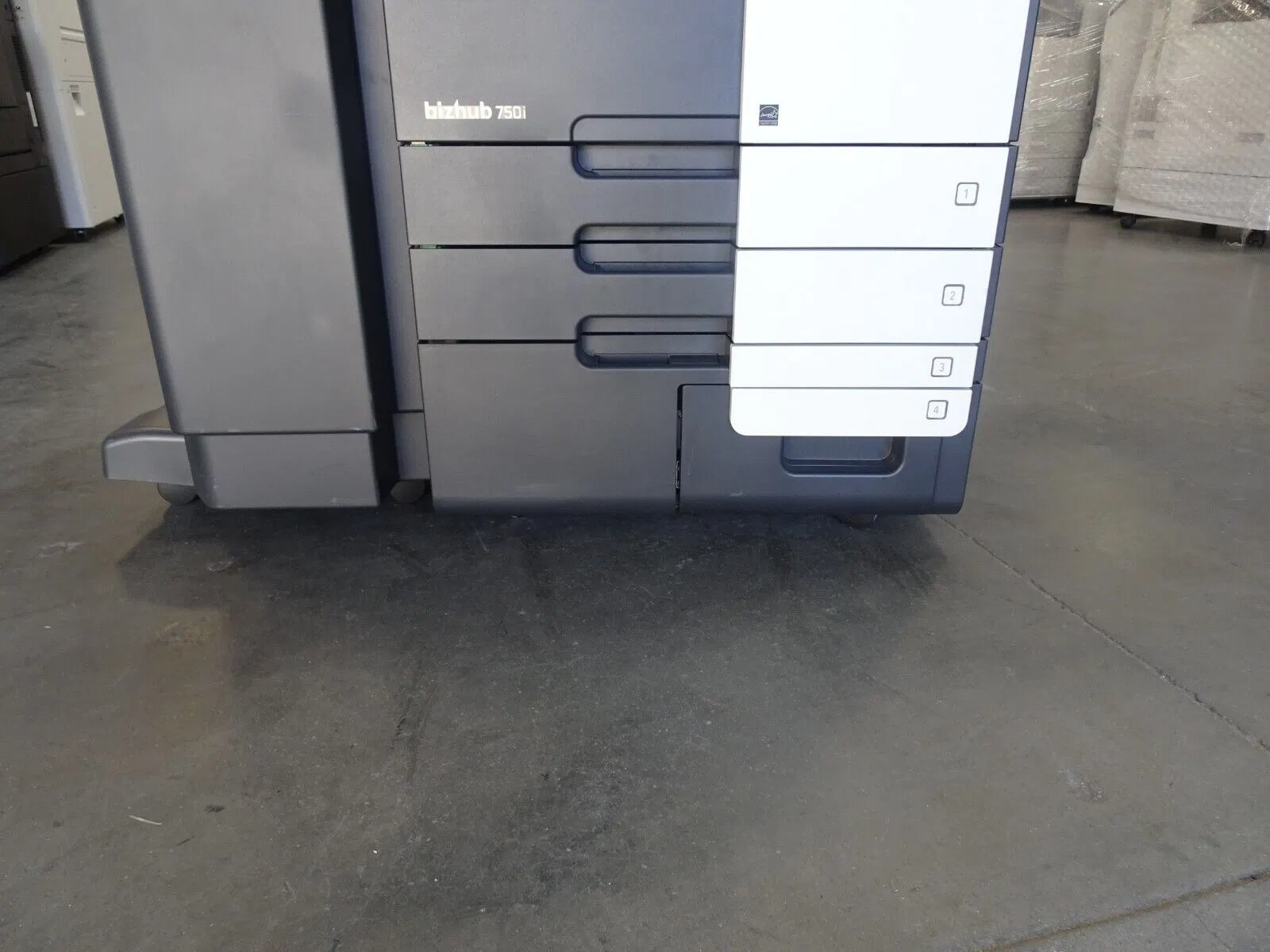 Konica Minolta Bizhub 750I Copier Printer Scanner - Only 104K Copies - 75 Ppm