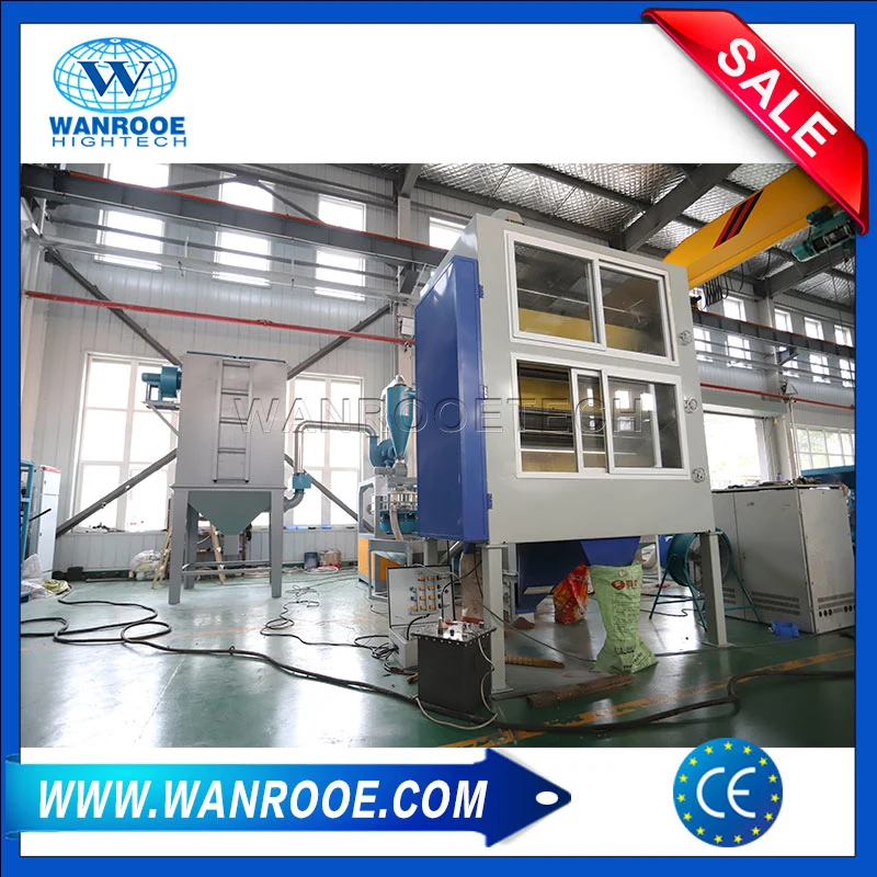 380V/220V Fully Autimatic Waste Aluminum Composite Panel Plastic Recycling Machinery