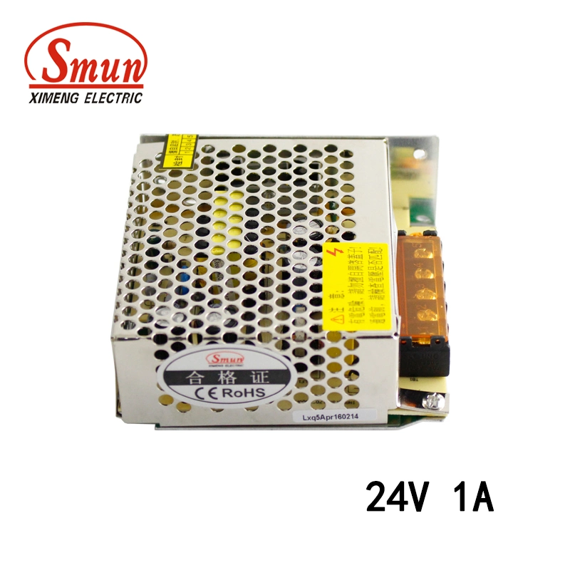 Smun S-25-24 25W 24V 1A AC/DC Switch Mode Power Supply