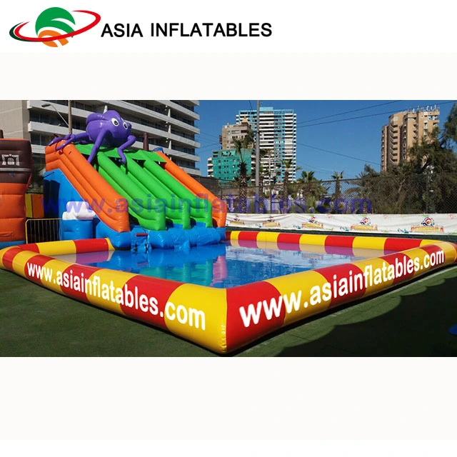 Custom Inflatable Water Park with Slide for Pool