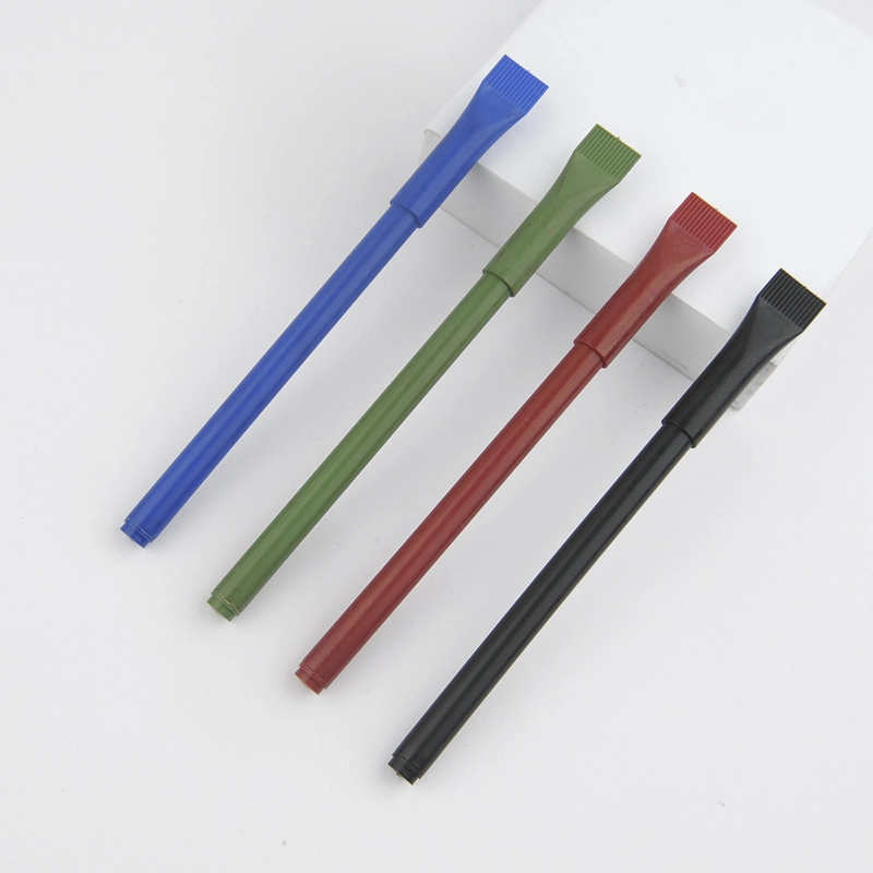 Promotional Stationery Supply Simple Cheap Eco Friendly Wheat Straw Ball Pen